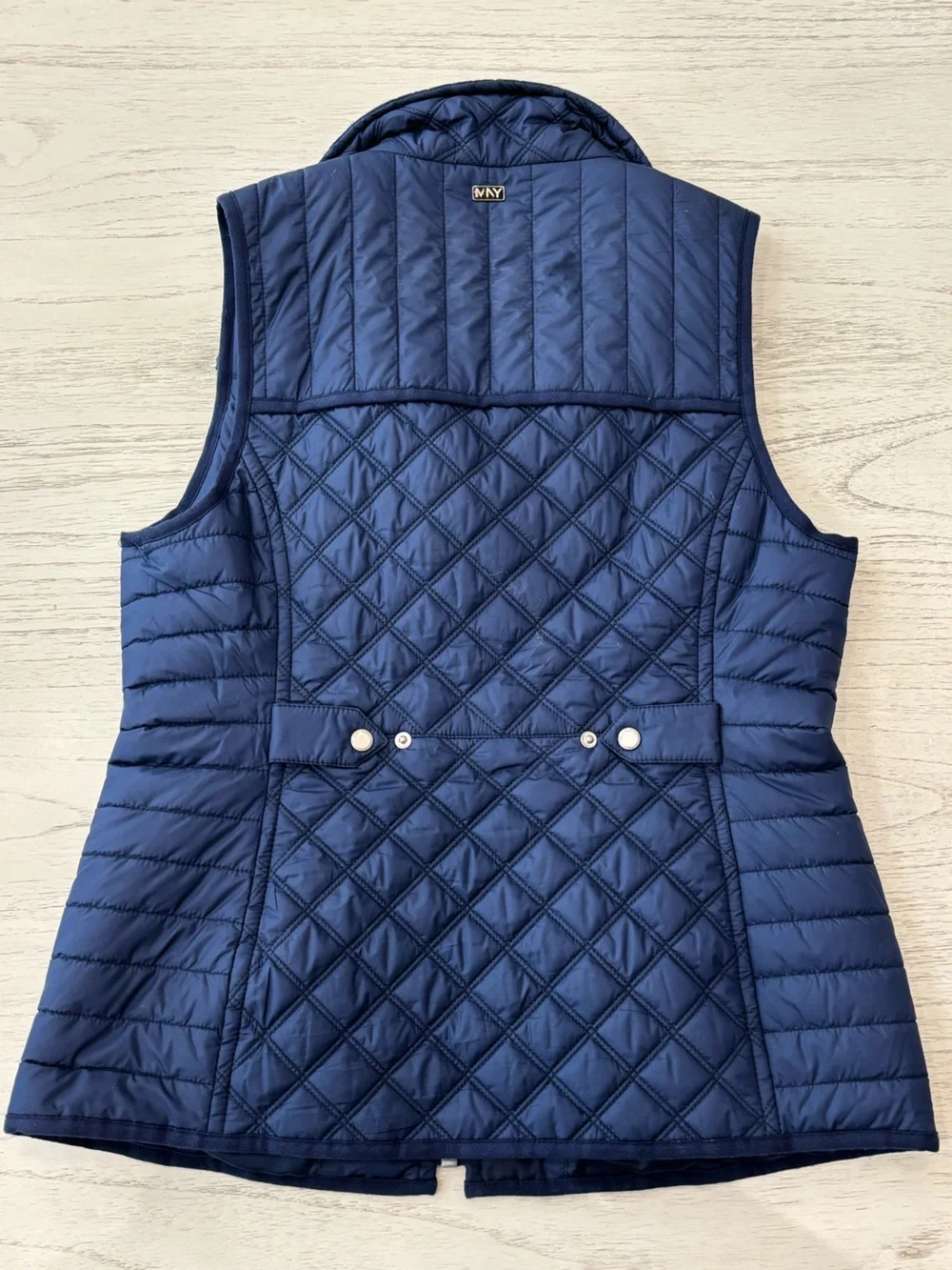 Marc New York Andrew Marc Navy Quilted Puffer Vest Women’s Medium